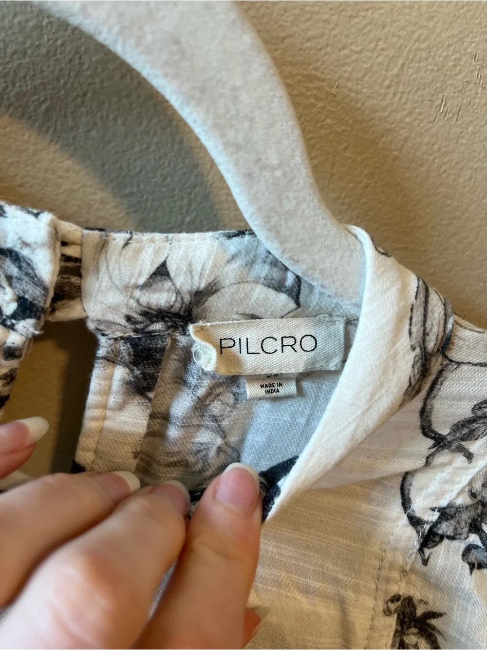 Anthropologie pilcro puff